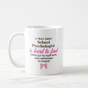 Personalized School Psychologist Appreciation Gift Coffee Mug