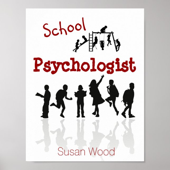 Personalized School Psychologist Poster (Front)