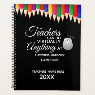 Personalized School Teacher Planner
