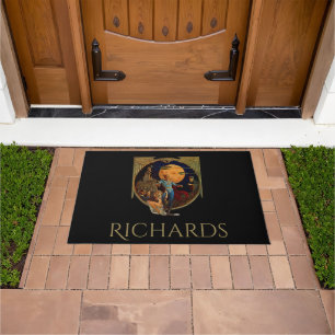 Personalized Sci-Fi Hero Doormat