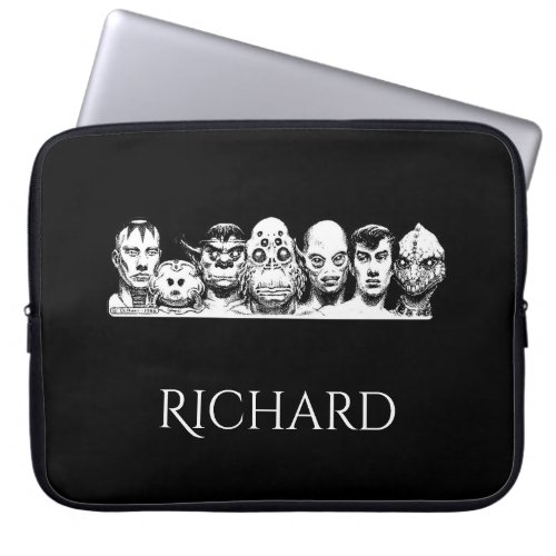 Personalized Sci_Fi Rogues Gallery Laptop Sleeve