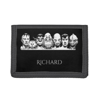 Personalized Sci-Fi Rogue's Gallery Trifold Wallet