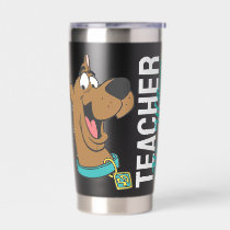 Personalized | Scooby-Doo Happy Face Teacher Insulated Tumbler