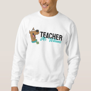 Personalized Scooby-Doo Happy Face Teacher Sweatshirt