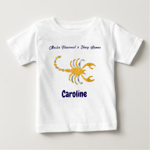 Personalized Scorpio “Master Illusionist” Toddler Baby T-Shirt