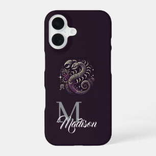 Personalized Scorpio Zodiac iPhone Case