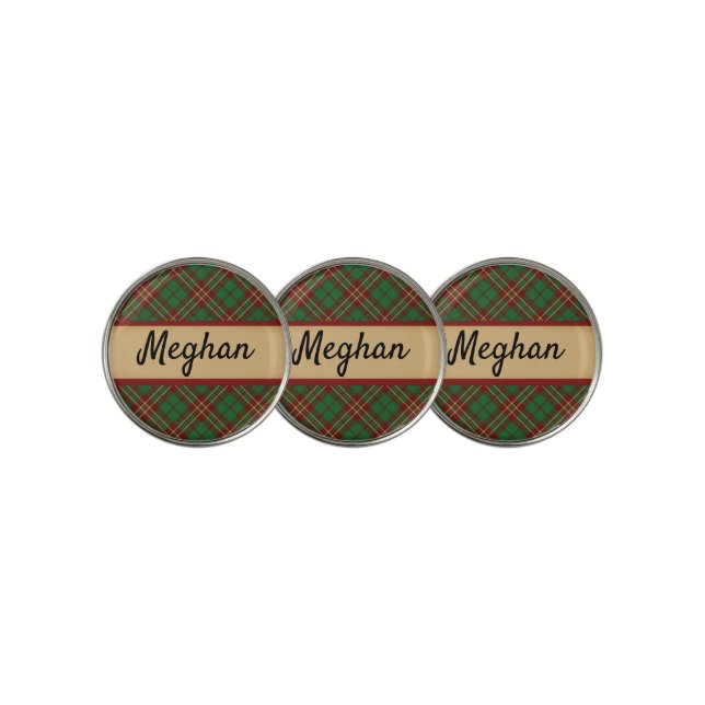 Personalized Scotch  Golf Ball Marker (3 Up)