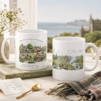 Personalized Scotland Travel Mug