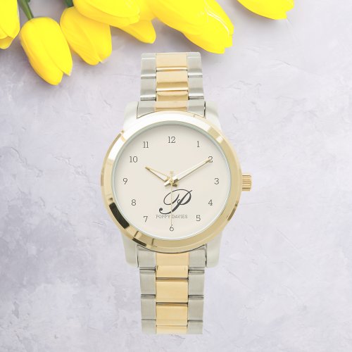 Personalized Script Watch _ Blush Pink Introducing