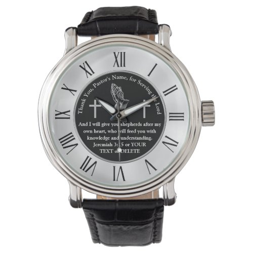 Personalized Scripture Gift Ideas for Pastors Watch