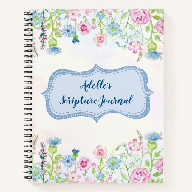 Personalized Scripture Journal (Front)
