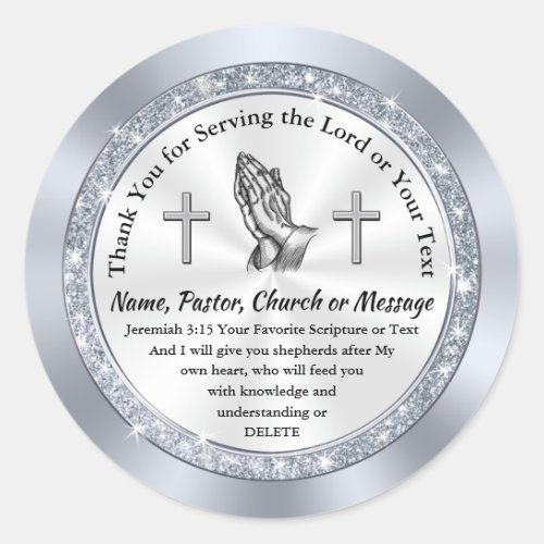 Personalized Scripture Stickers for ANY OCCASION