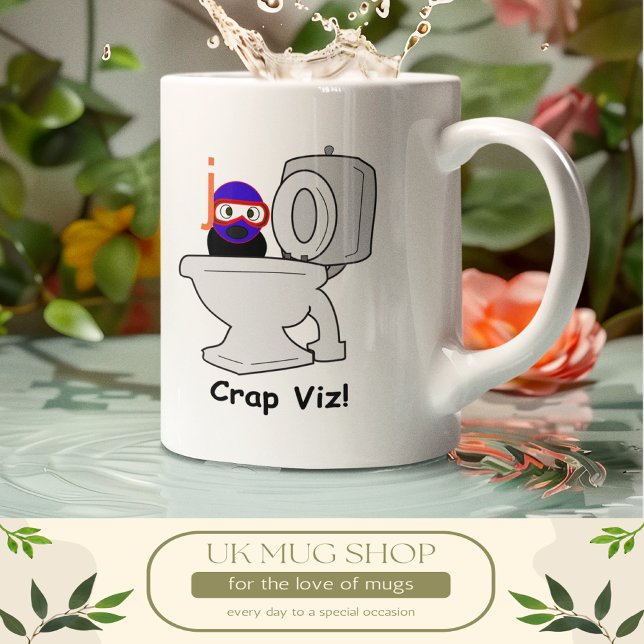 Personalized Scuba Diving Mug  (Personalized funny Crap Viz Scuba mug.)