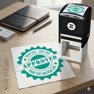 Personalized Seal of Approval Self-Inking Stamp