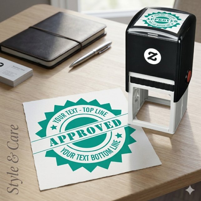 Personalized Seal of Approval Self-Inking Stamp (Personalized Seal of Approval Self-Inking Stamp)