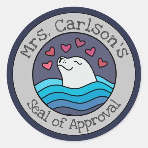Personalized Seal of Approval Stickers