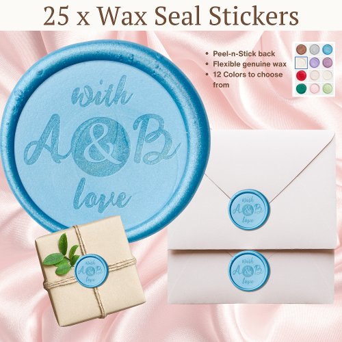 Personalized Seal Stickers Wedding Envelope Seals Wax Seal Sticker