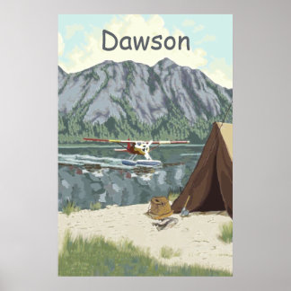 Personalized Seaplane Poster