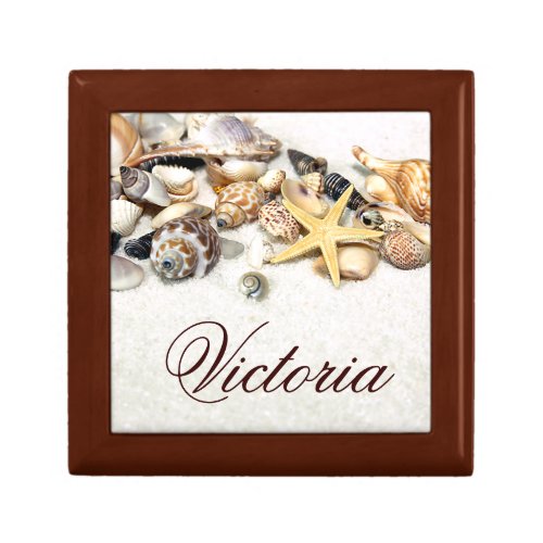 Personalized Seashells Gift Box