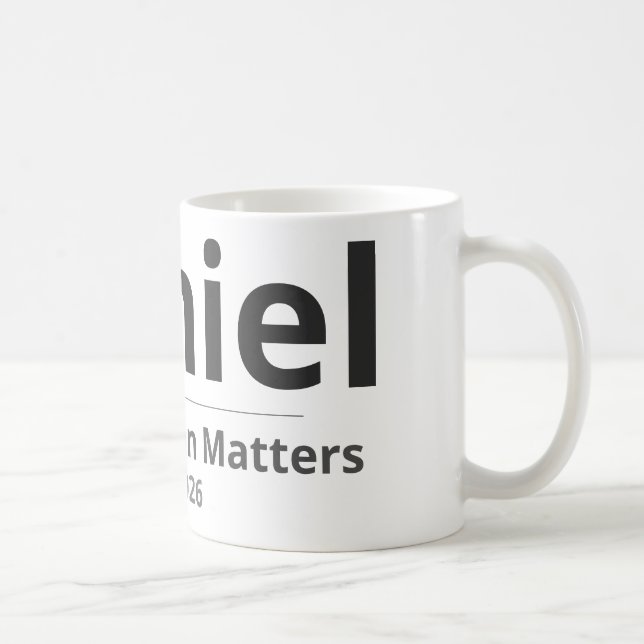 Personalized Seasonal Mug – Custom Name & Year Gif (Right)