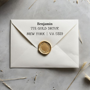 Personalized Self Inking Address Name Stamp