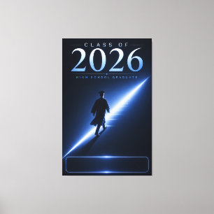 Personalized Senior 2026 Graduation Gift Canvas Print