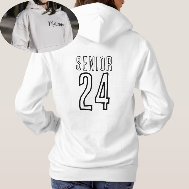 Personalized Senior, Senior class of year Hoodie (Creator Uploaded)