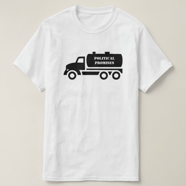 Personalized Septic Truck Your Text T-Shirt (Design Front)