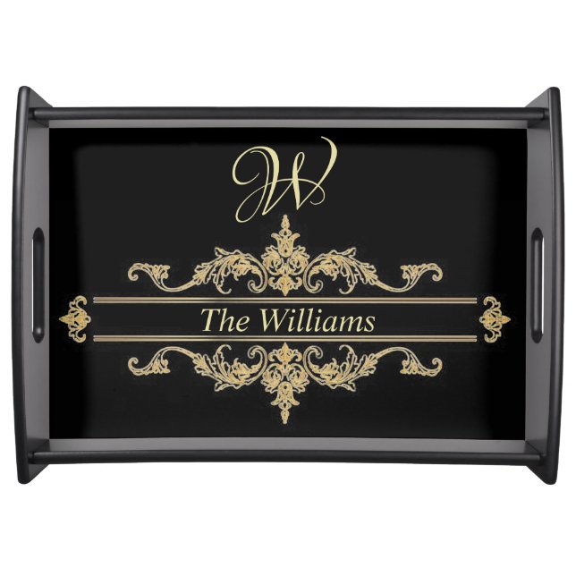 Personalized  serving tray (Front)