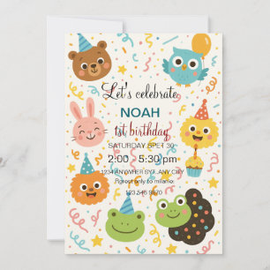 personalized sesame street birthday invite