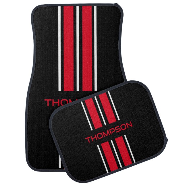 Personalized Set of Car Floor Mats (Set)