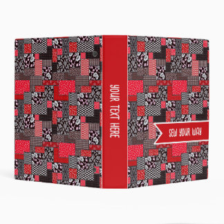 Personalized Sew Your Way Patchwork Binder