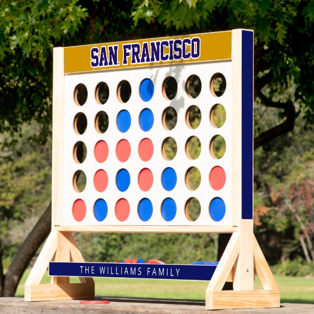 Personalized SF State Fast Four (Lawn)