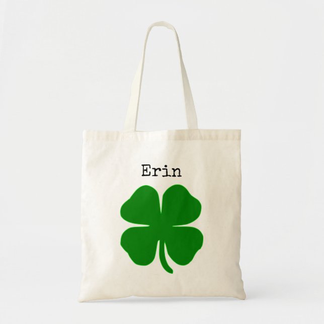 personalized shamrock bag (Front)