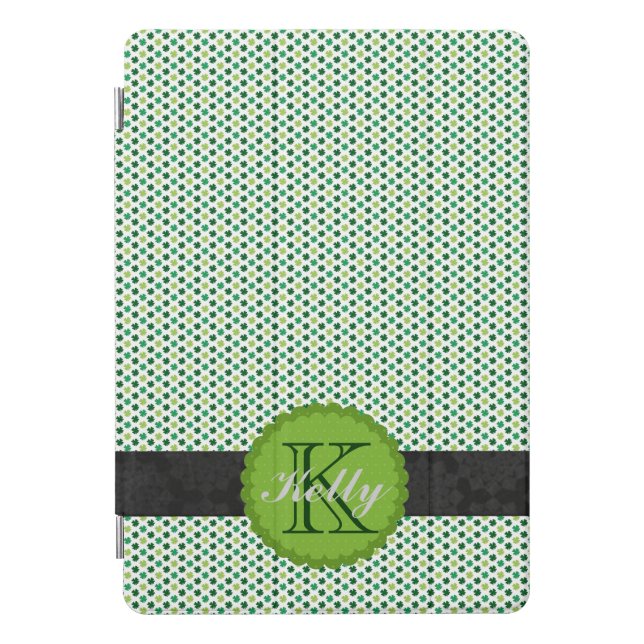 Personalized Shamrock  iPad Pro Cover (Front)