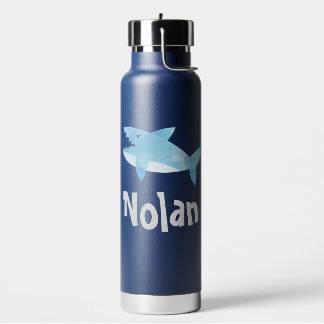 Personalized Shark Water Bottle