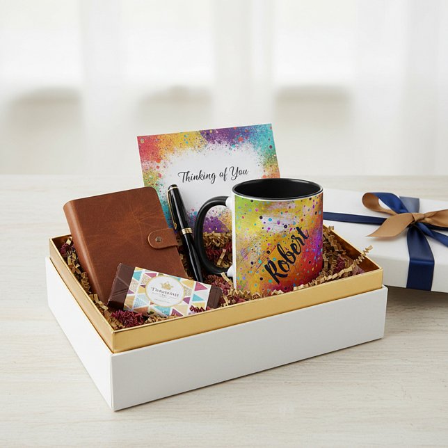 Personalized sheet music weathered paint mug (Creator Uploaded)