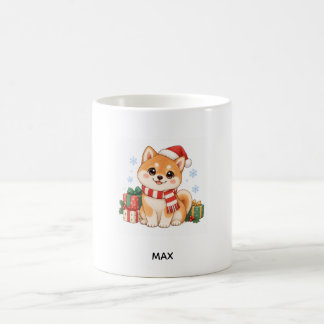 Personalized Shiba Inu Christmas Mug