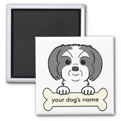 Personalized Shih Tzu Magnet