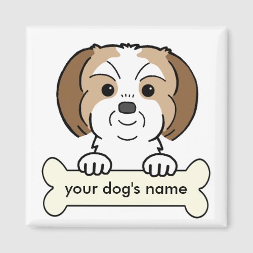 Personalized Shih Tzu Magnet