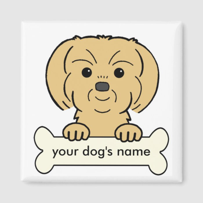 Personalized Shih Tzu Magnet