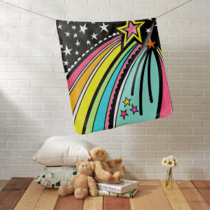 Personalized Shooting Star Baby Blanket