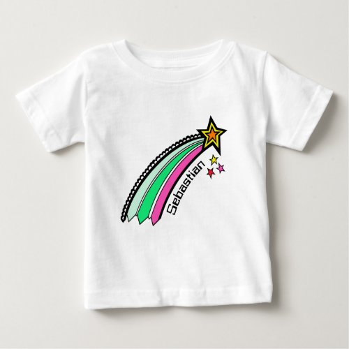 Personalized Shooting Star Space T_Shirt