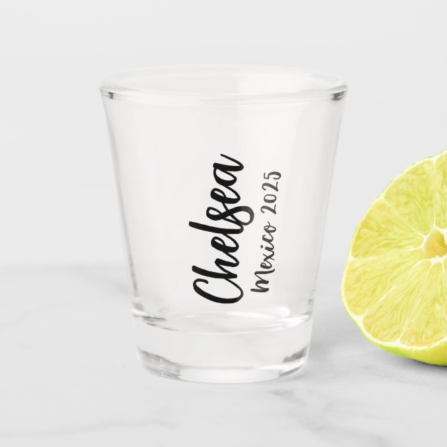 Personalized Shot Glasses, Custom Shot Glasses, Br Shot Glass (Front)