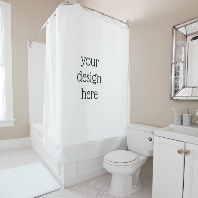 Personalized  shower curtain (In Situ)