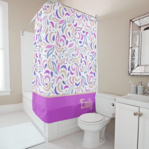 Personalized Shower Curtain