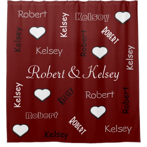 Personalized Shower Curtain