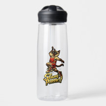 Personalized Siamese Basketball Cat Water Bottle