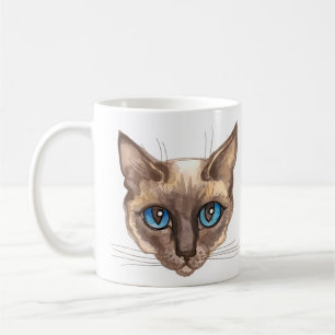 Personalized Siamese cat Coffee Mug