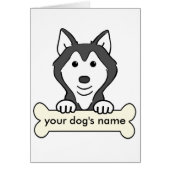 Personalized Siberian Husky (Front)